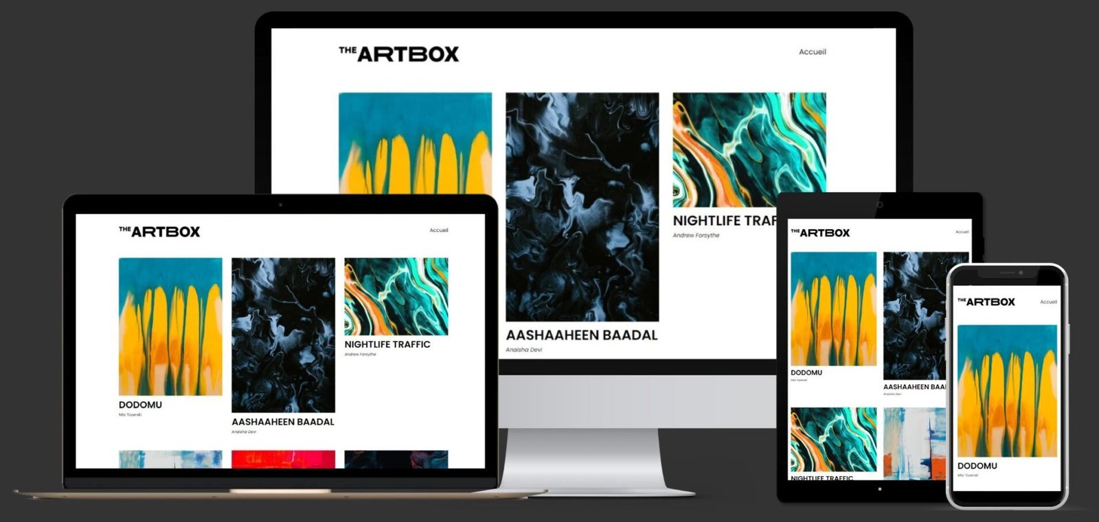 Image du site The Artbox